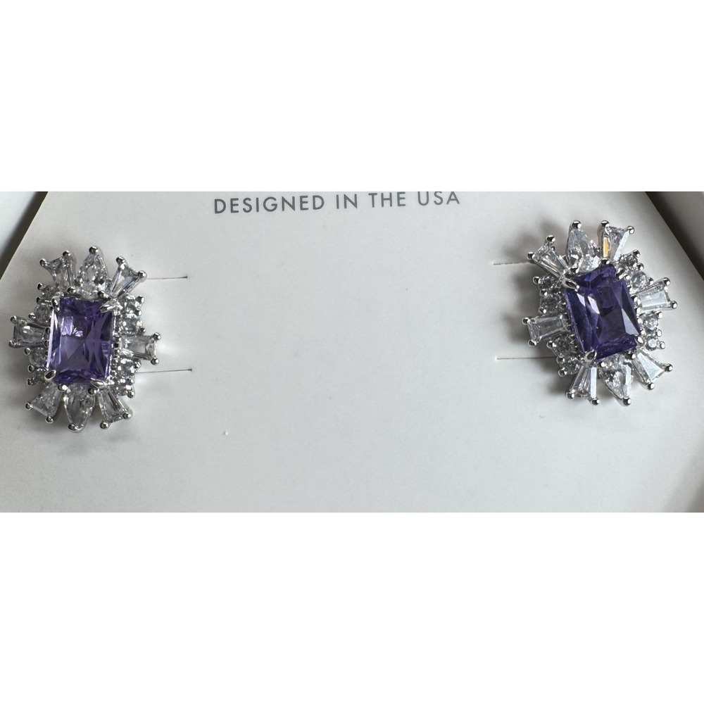 Bomb Party Earrings - RBP8817 Against All Odds - Light Amethyst